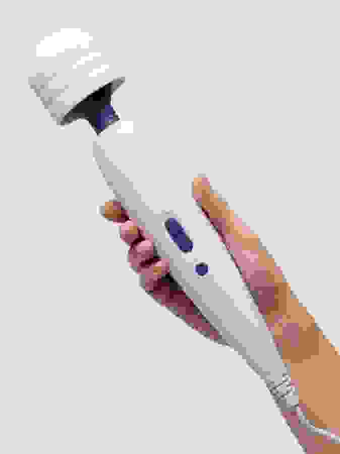 Magic Wand® Classic 2.0 Extra Powerful Multispeed Massage Vibrator by Lovehoney, White, hi-res